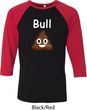 Bull Crap Mens Raglan Shirt