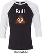 Bull Crap Mens Raglan Shirt