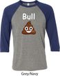 Bull Crap Mens Raglan Shirt