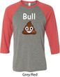 Bull Crap Mens Raglan Shirt