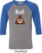 Bull Crap Mens Raglan Shirt