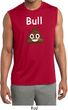 Bull Crap Mens Sleeveless Moisture Wicking Shirt