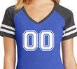 Buy Cool Shirts Ladies Double Zeroes V-Neck Sporty Tee Shirt
