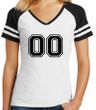 Buy Cool Shirts Ladies Double Zeroes V-Neck Sporty Tee Shirt