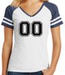 Buy Cool Shirts Ladies Double Zeroes V-Neck Sporty Tee Shirt