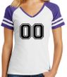 Buy Cool Shirts Ladies Double Zeroes V-Neck Sporty Tee Shirt