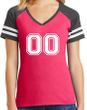 Buy Cool Shirts Ladies Double Zeroes V-Neck Sporty Tee Shirt