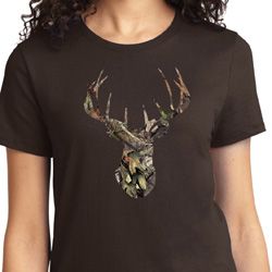 Camo Deer Ladies Mossy Oak Shirts