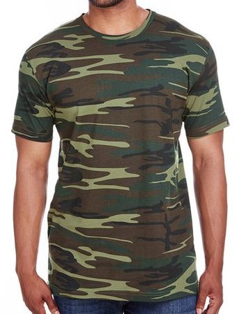 Code 5 Camouflage 3907 Camo Men's Cotton T shirt Tee Shirt