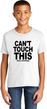 Can't Touch This Kid's Soft Style T-Shirt