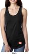 Canada Flag Patch Bottom Print Ladies Ideal Tank Top