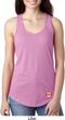 Canada Flag Patch Bottom Print Ladies Ideal Tank Top