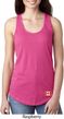 Canada Flag Patch Bottom Print Ladies Ideal Tank Top