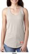 Canada Flag Patch Bottom Print Ladies Ideal Tank Top