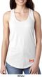 Canada Flag Patch Bottom Print Ladies Ideal Tank Top