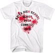 Carrie Horror Movie Bates High School '76 Adult Tshirt - White