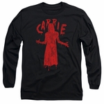 Carrie Classic MGM Horror Film 1976 Carrie's Bloody Silhouette Camiseta para adulto, Negro -: 0889832635808 Carrie Classic MGM Horror Film 1976 Carrie's Bloody Silhouette Camiseta para adulto, Negro -: 0889832635808