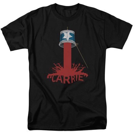 Carrie Shirt Bucket Of Blood Black Tee T-Shirt