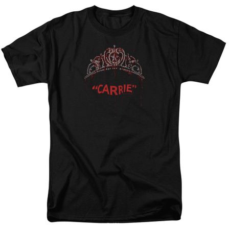 Carrie Shirt Prom Queen Black Tee T-Shirt
