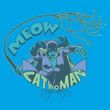 Catwoman Juniors T-shirt - Meow Catwoman Turquoise Tee
