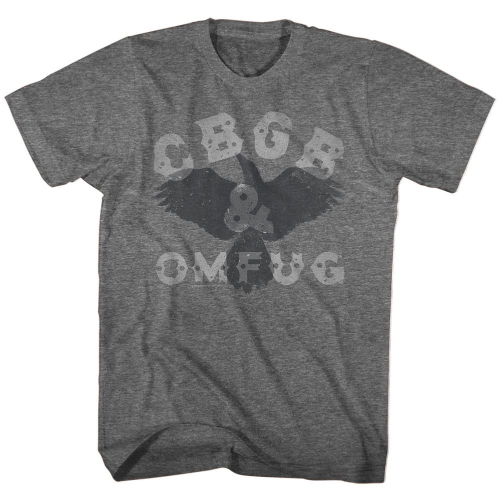Camiseta CBGB-OMFUG De Algodón 100% - Diseño único, Manga Corta, Unisex | Estampado Llamativo, Cómoda Y Transpirable
