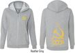 CCCP Hammer Sickle Soviet Union (Front & Back) Ladies Full Zip