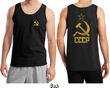 CCCP Hammer Sickle Soviet Union (Front & Back) Tank Top