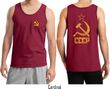 CCCP Hammer Sickle Soviet Union (Front & Back) Tank Top