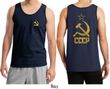 CCCP Hammer Sickle Soviet Union (Front & Back) Tank Top