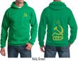 CCCP Hoodie Hammer Sickle Soviet Union (Front & Back) Hoody