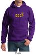 CCCP Hoodie Sweatshirt Soviet Union USSR Russia Insignia Adult Hoody
