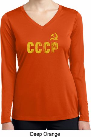 CCCP Insignia Ladies Dry Wicking Long Sleeve Shirt