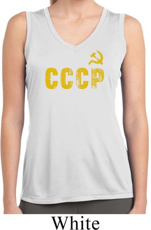 CCCP Insignia Ladies Sleeveless Moisture Wicking Shirt