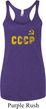 CCCP Insignia Ladies Tri Blend Racerback Tank Top