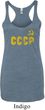CCCP Insignia Ladies Tri Blend Racerback Tank Top