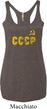 CCCP Insignia Ladies Tri Blend Racerback Tank Top