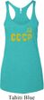 CCCP Insignia Ladies Tri Blend Racerback Tank Top