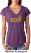 CCCP Insignia Ladies Tri Blend V-Neck Shirt