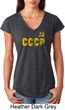 CCCP Insignia Ladies Tri Blend V-Neck Shirt