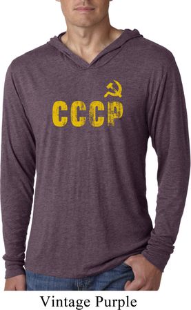 CCCP Insignia Lightweight Hoodie Shirt