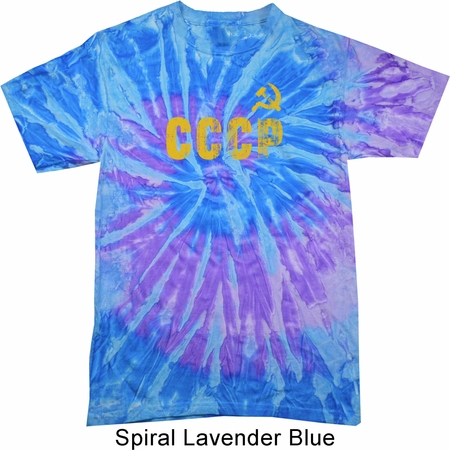 CCCP Insignia Tie Dye Shirt