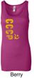Cccp Ladies Tank Longer Length Tanktop Vertical Print