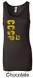 Cccp Ladies Tank Longer Length Tanktop Vertical Print