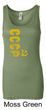 Cccp Ladies Tank Longer Length Tanktop Vertical Print