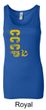 Cccp Ladies Tank Longer Length Tanktop Vertical Print