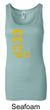 Cccp Ladies Tank Longer Length Tanktop Vertical Print