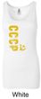 Cccp Ladies Tank Longer Length Tanktop Vertical Print