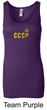 CCCP Ladies Tank Top Soviet Union USSR Insignia Longer Length Tanktop