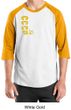 Cccp Raglan Shirt Chest Print Adult Shirt