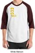 Cccp Raglan Shirt Chest Print Adult Shirt